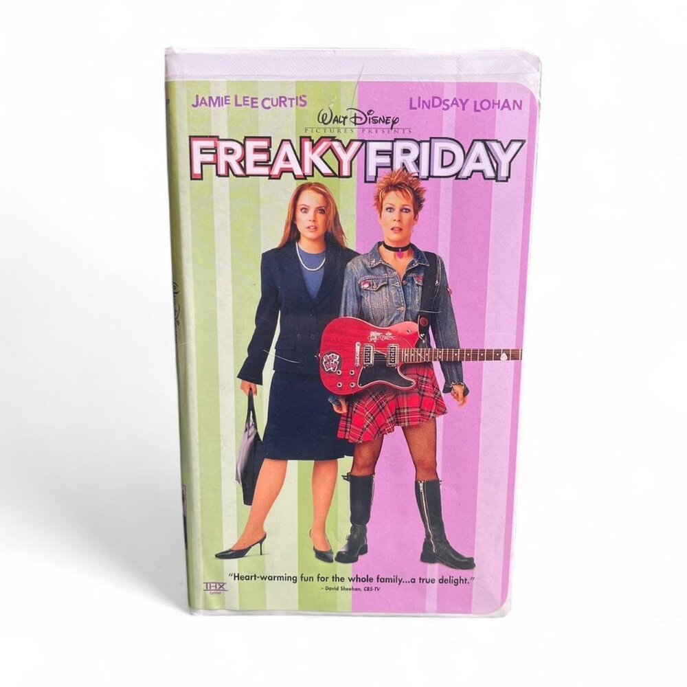Freaky Friday VHS Movie Clamshell